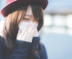 アレルギー性鼻炎,マスク,効果